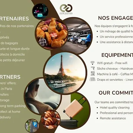 Luxe 1-br Gem Louvre & Opera Апартаменты *